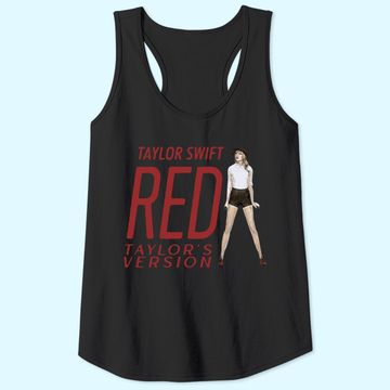 Discover Red Version Tank Tops