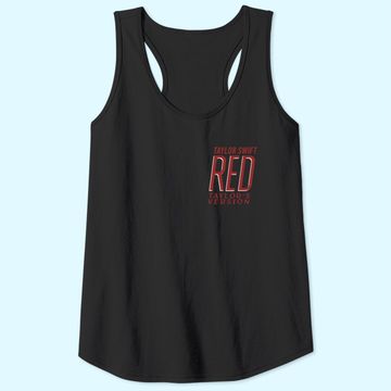 Discover Red Version Tank Tops