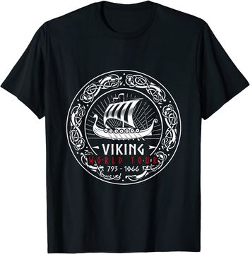 Discover Viking World Tour Front And Backprint! Long Sleeves