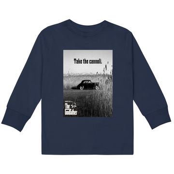 Discover The Godfather Clemenza Take The Cannoli Unisex Kids Long Sleeve T-Shirt