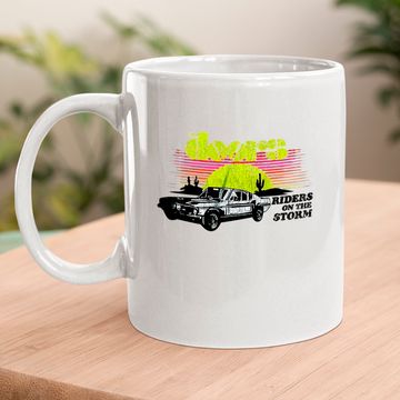 Discover The Doors Riders On The Storm Distressed Coffee Mug