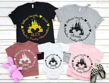 Discover Custom Matching Family Disney T Shirt