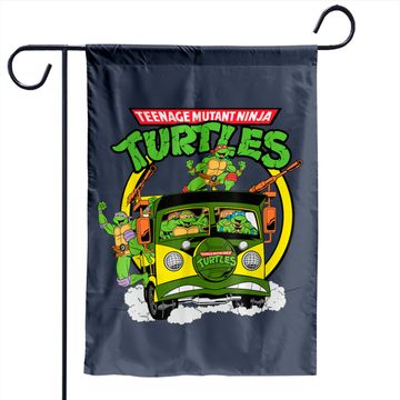 Discover Teenage Mutant Ninja Turtles Truck Speeding Garden Flag