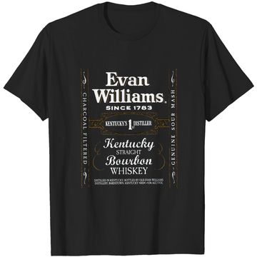 Discover Evan Williams Bourbon Whiskey Logo T-shirt