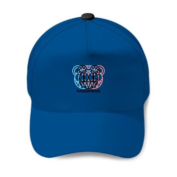 Discover Radiohead Logo Dizzy Glitch - Radiohead - Baseball Caps
