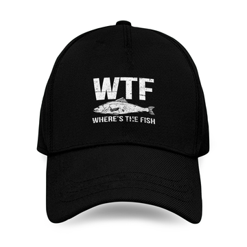 Discover Wtf Where's The Fish Baseball Cap