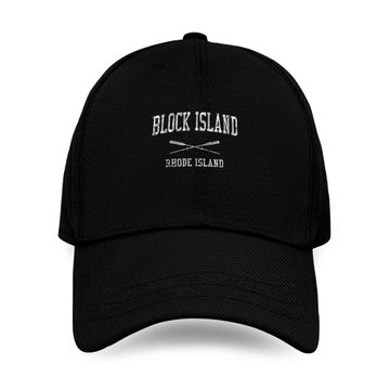 Discover Block Island Rhode Island Ri Vintage Nautical Baseball Capba