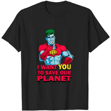 Discover Planeteer Call - Captain Planet - T-Shirt