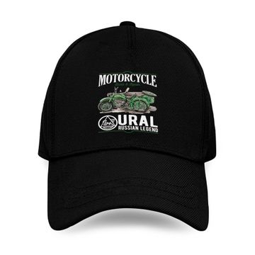 Discover Ural Motorcycle Offroad Motorcyclist Baseball Caps