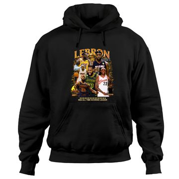 Discover LeBron James Basketball Vintage Graphic Hoodies - LeBron James Vintage Classic Retro Hoodies