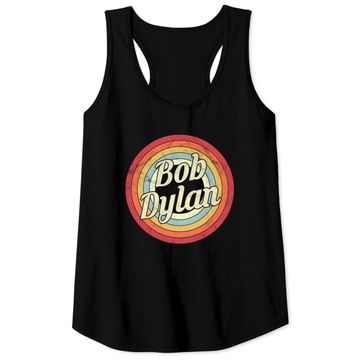 Discover Bob Dylan - Retro Style - Bob Dylan - Tank Tops