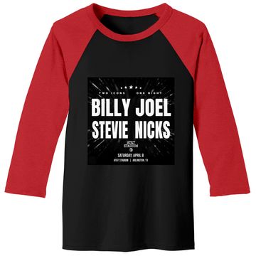 Discover Billy Joel n Stevie Nicks Tour 2023 Baseball Tees