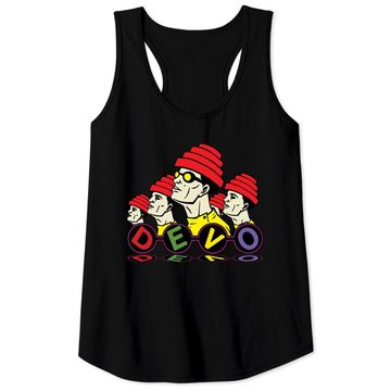 Discover Devo rock band Tank Tops Tank Tops