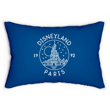 Discover Disneyland Paris Lumbar Pillows