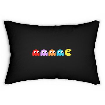 Discover Pac Man Lumbar Pillows, Pacman and Ghosts Lumbar Pillows