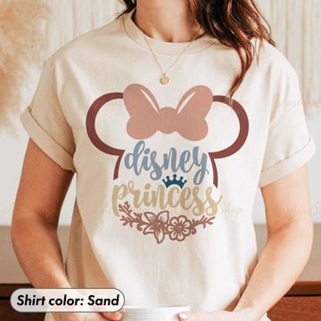 Discover Princess Disney Floral Shirt, Disney Princess