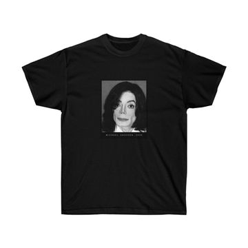 Discover Michael Jackson Mugshot Tee