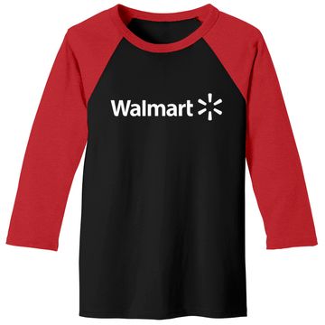Discover Walmart Logo Baseball Tees