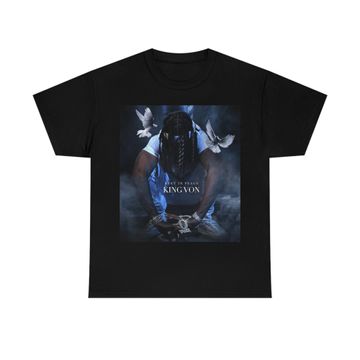 Discover KING VON Rest In Peace Graphic Tee