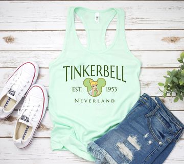 Discover Tinkerbell Tank, Disney Princess Tank, Tinkerbell, Disney Tinkerbell