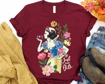 Discover Retro Disney Snow White And The Seven Dwarfs Floral Shirt,