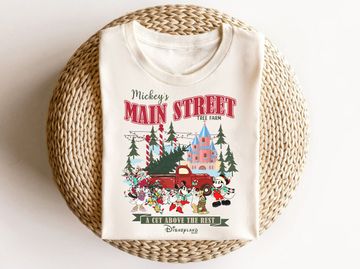Discover Mickey's Tree Farm Shirt, Retro Disney Farm Fresh Shirt, Mickey And Friends Shirt