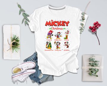 Discover Mickey Christmas Shirt, Christmas Shirt, Raglan Shirt, Disney Christmas Shirt