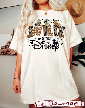 Discover BM Retro Wild About Disney Shirt, Disney Animal Kingdom Shirt,