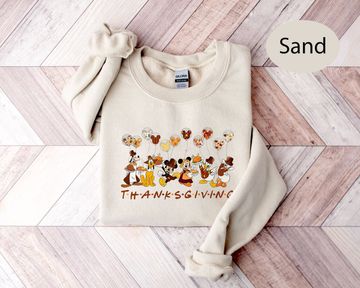 Discover Vintage Mickey And Friends Thanksgiving Shirt, Disney Thanksgiving Fall Sweatshirt