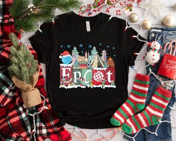 Discover Disney Epcot Christmas Shirt, Joy to the World Christmas 2023 Shirt