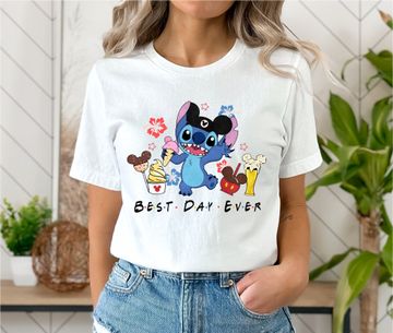 Discover Disney Stitch Best Day Ever Shirt, Disney Stitch Shirt