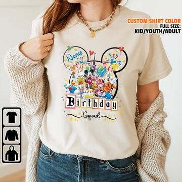 Discover Disney Birthday Squad T-Shirt