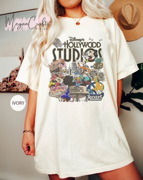 Discover Vintage Disney Hollywood Studios  Color Shirt, Hollywood Studios Unisex T-Shirt