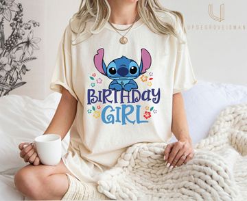 Discover Stitch Birthday Girl Shirt, Disney Lilo Stitch Shirt, Birthday Boy Shirt