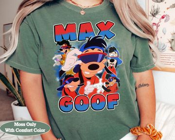 Discover Disney A Goofy Movie Max Goof Porrtrait  Retro Shirt, WDW Magic Kingdom  Tshirt