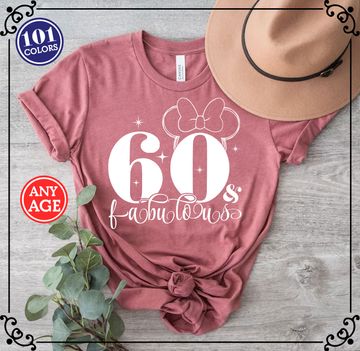 Discover 60th Birthday Shirt, Disney Birthday Shirt, Custom Birthday T Shirt
