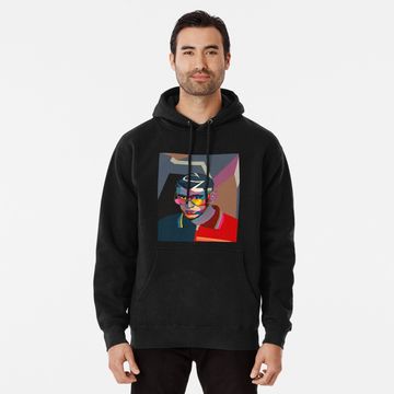 Discover Bad Bunny graphic pullover hoodie