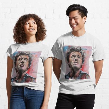 Discover Bruce Springsteen painting Classic T-Shirt