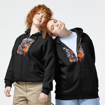 Discover Bad Bunny Zipped Hoodie, Bad Bunny merch