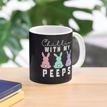 Discover Chillin' With My Peeps Coffee Mug
