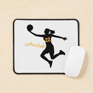 Discover Iowa basketball star Caitlin Clark Mouse Pad