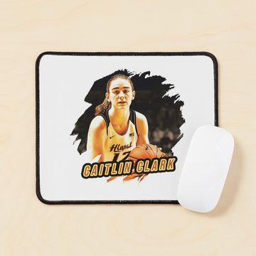 Discover Iowa basketball star Caitlin Clark Mouse Pad