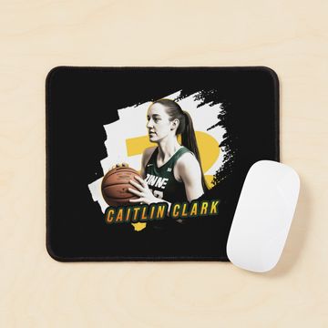 Discover Caitlin Clark Baseball Mouse Pad