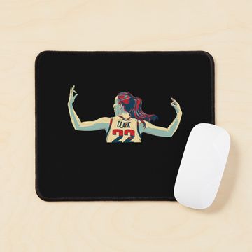 Discover Caitlin Clark 22 Retro Mouse Pad