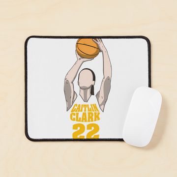 Discover Iowa basketball star Caitlin Clark Mouse Pad