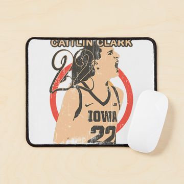 Discover Iowa basketball star Caitlin Clark Mouse Pad