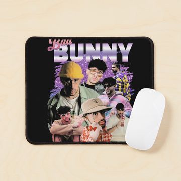 Discover Bad Bunny Mouse Pad, Bad Bunny Merch