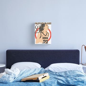 Discover Caitlin Clark Vintage Style Canvas Print