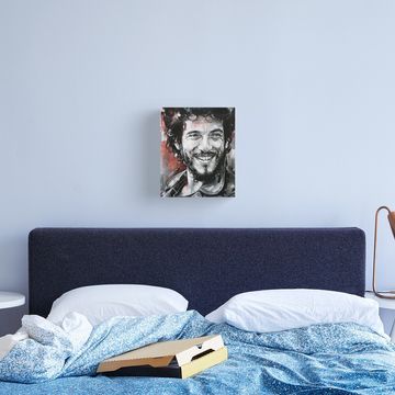 Discover Bruce Springsteen painting Canvas Print
