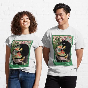 Discover Matisseand Goldfish and a Cat Classic T-Shirt